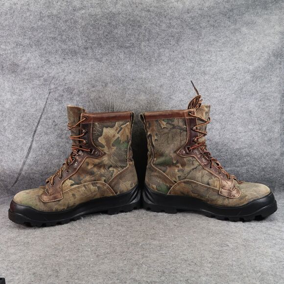 Danner Boots Mens 7 Combat Hunting Waterproof 600g Insulated Camo Outdoor Retro - Picture 9 of 16